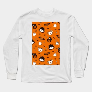 BT21 Halloween Pattern Long Sleeve T-Shirt